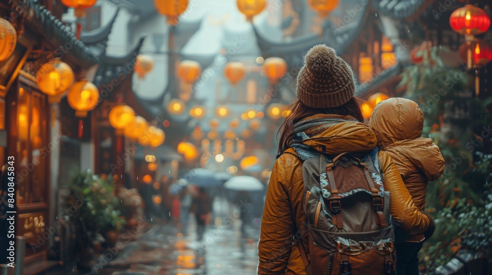 Cultural Exploration Capture the excitement of a family exploring a vibrant city, visiting museums, tasting local cuisine, and Cultural Exploration Capture the excitement of a family exploring a vibrant city, visiting museums, tasting local cuisine, and