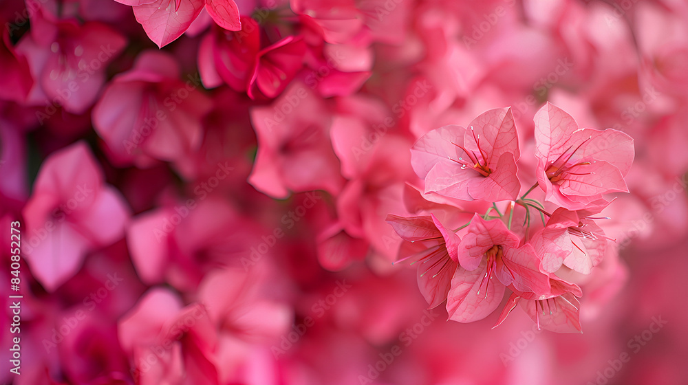 Fototapeta premium close up of pink flowers