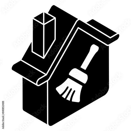 Perfect design icon of home cleaning 