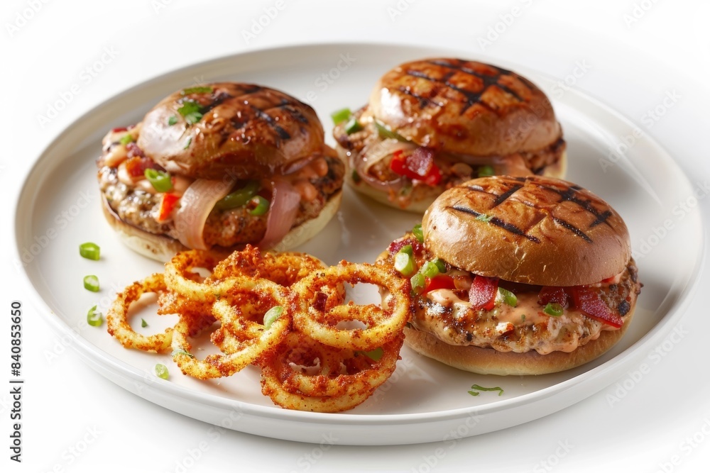 Cajun Turkey Burgers and Spicy Curly Fries Euphoria Cajun Turkey Burgers and Spicy Curly Fries Euphoria