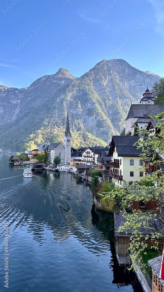 Fototapeta premium Hallstatt in Österreich