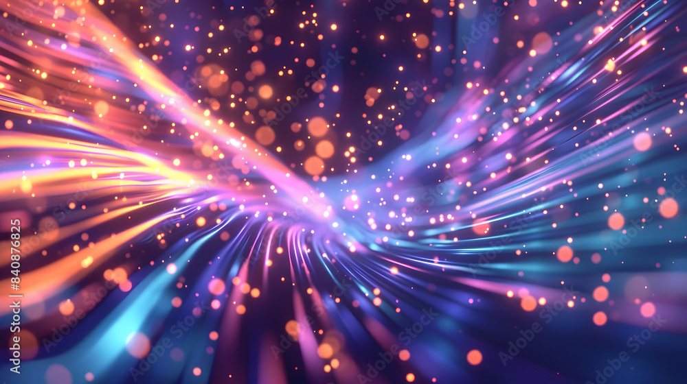 Obraz premium data stream concept abstract background