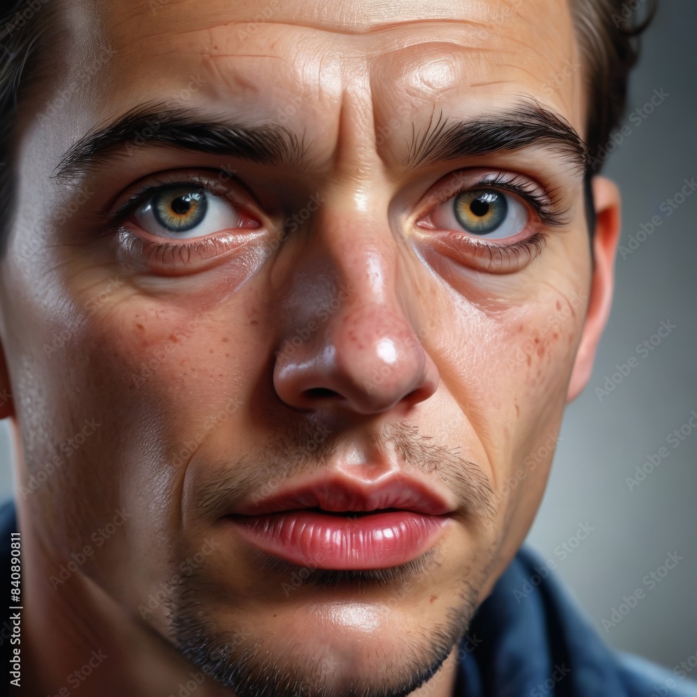 close up portrait of a person close up portrait of a person