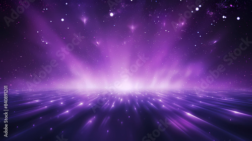 Abstract purple glowing background
