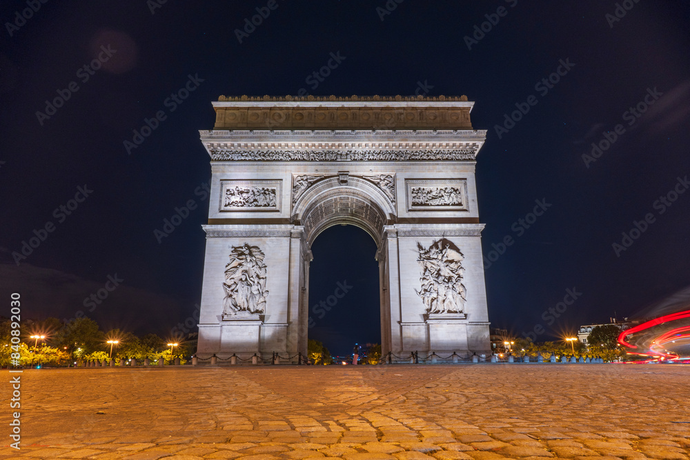 Fototapeta premium Paris, France. European architecture and famous buildings.