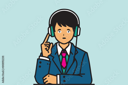 call center operator