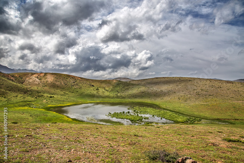 A lake at an altitude of 1702 meters on the northern slopes of the Taurus Mountains