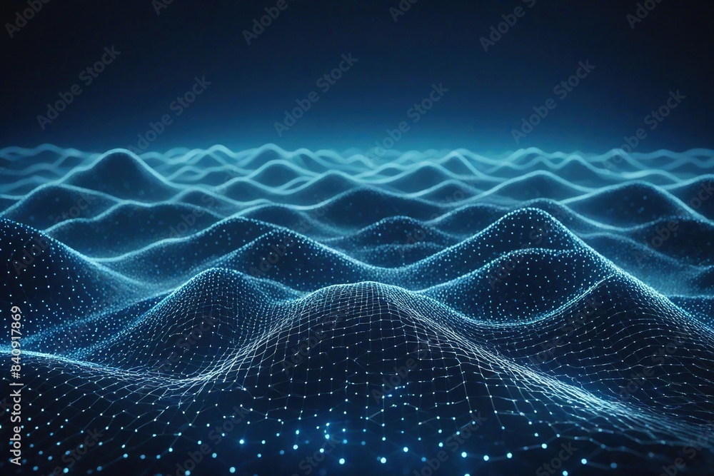 Naklejka premium Background of technological concepts