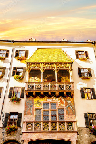 Goldenes Dach, Altstadt von Innsbruck, Österreich  photo