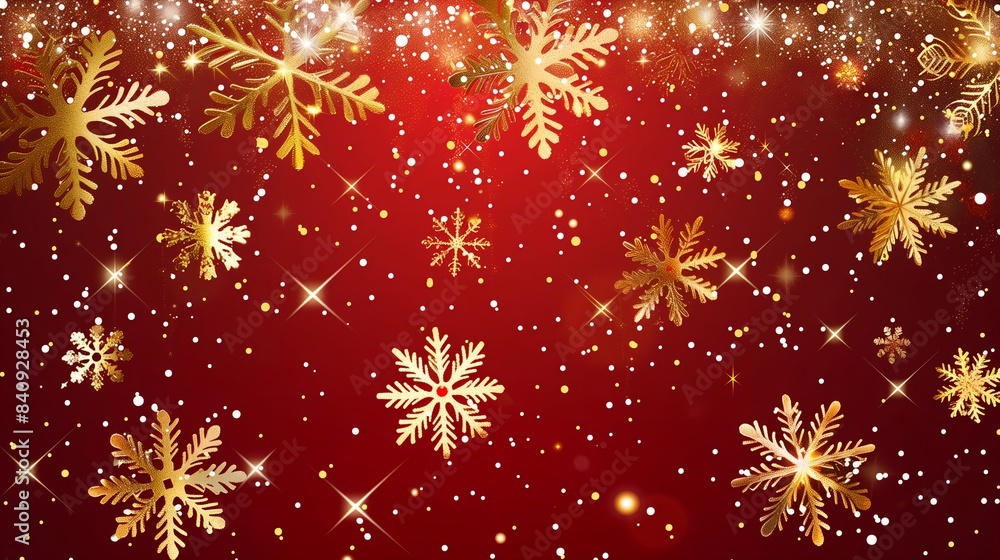 Festive Christmas Snowflakes and Stars Background in Blue and White Festive Christmas Snowflakes and Stars Background in Blue and White