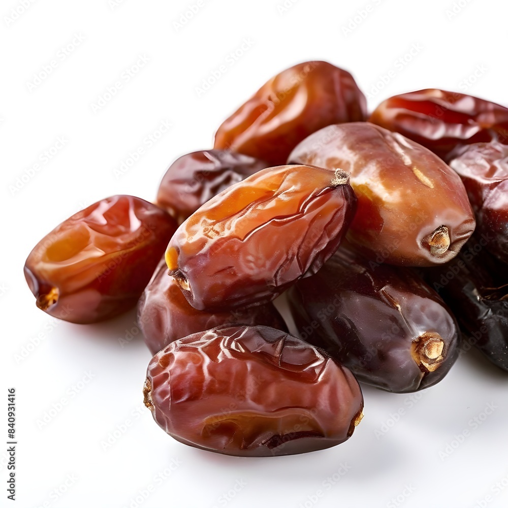 dates isolated on white dates isolated on white