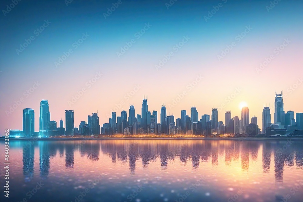 Fototapeta premium Background of technological concepts