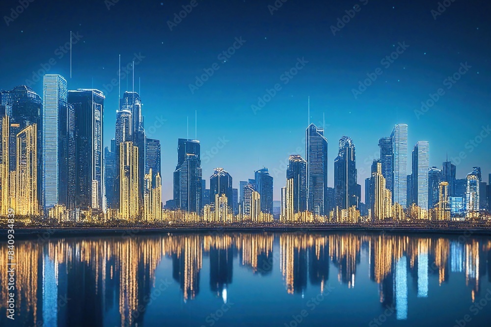 Obraz premium Background of technological concepts