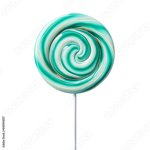 lollipop isolated on white background photo