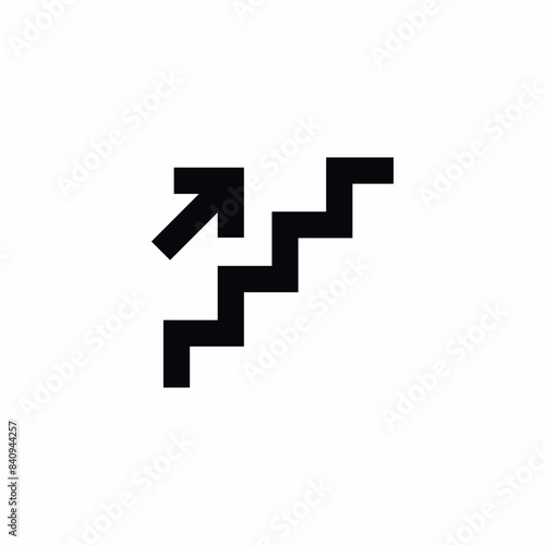 upstairs level floor up icon