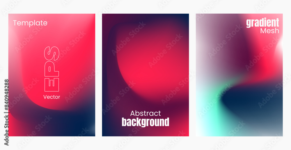 Fototapeta premium Vector Background Edgy Gradient Vector Background for Business or Poster