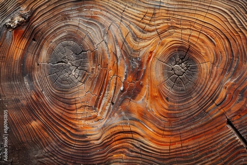 Wood texture. ancient board - generative ai