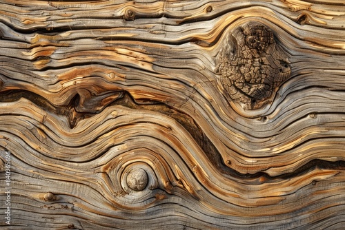 Wood texture. ancient board - generative ai