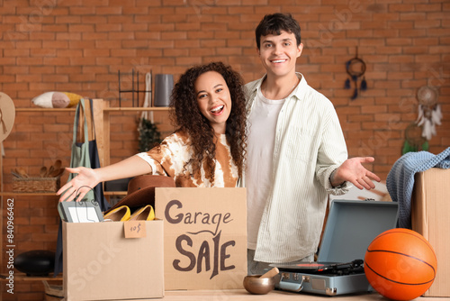 Young couple with unwanted ...