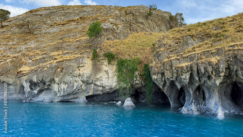 Marble Caves in General Carrera Lake, Chilean Patagonia