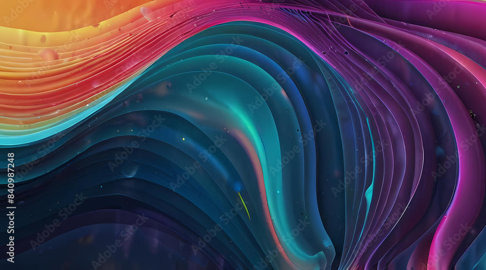 Abstract Holographic Wave Background Abstract Holographic Wave Background