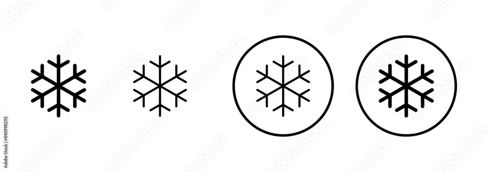 Snowflake icon vector isolated on white background. snow icon vector. Symbol of winter, frozen Snowflake icon vector isolated on white background. snow icon vector. Symbol of winter, frozen