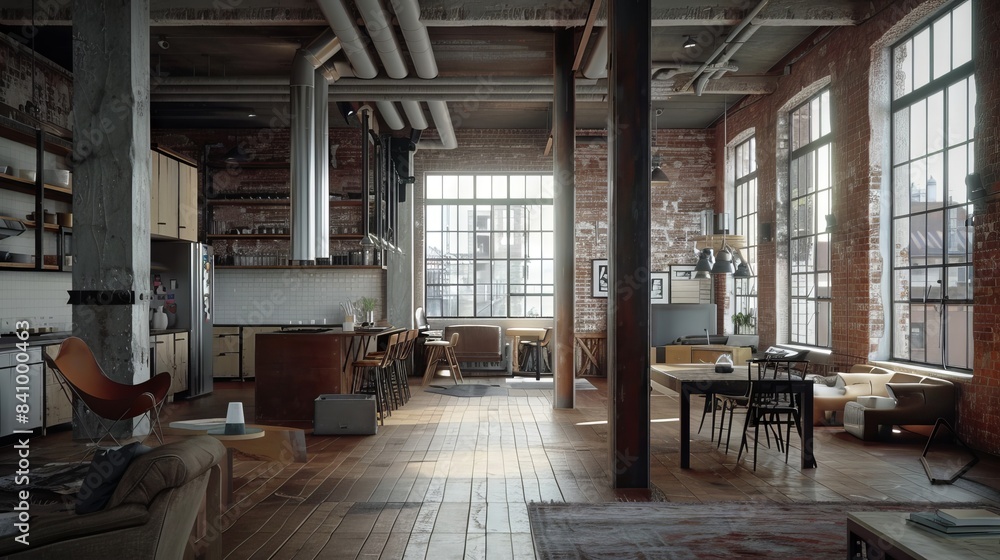 Loft apartment interior design Loft apartment interior design