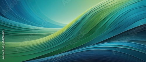 gradient green blue background illustration