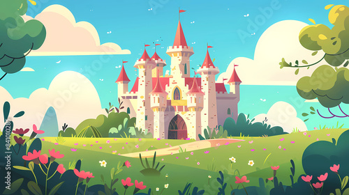 design enchanting fairy-tale castle