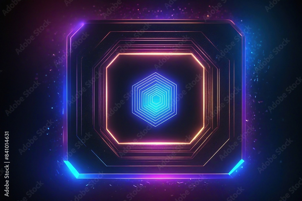 Fototapeta premium Background of technological concepts