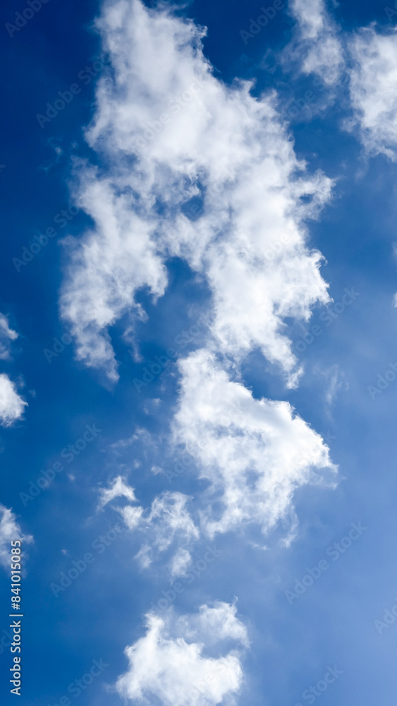 Obraz premium blue sky with clouds