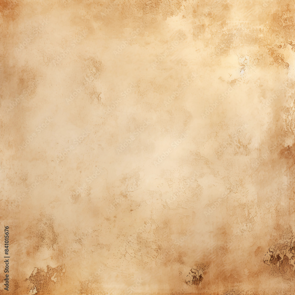 A soft, faded background texture with subtle textures and stains in shades of beige or light brown A soft, faded background texture with subtle textures and stains in shades of beige or light brown