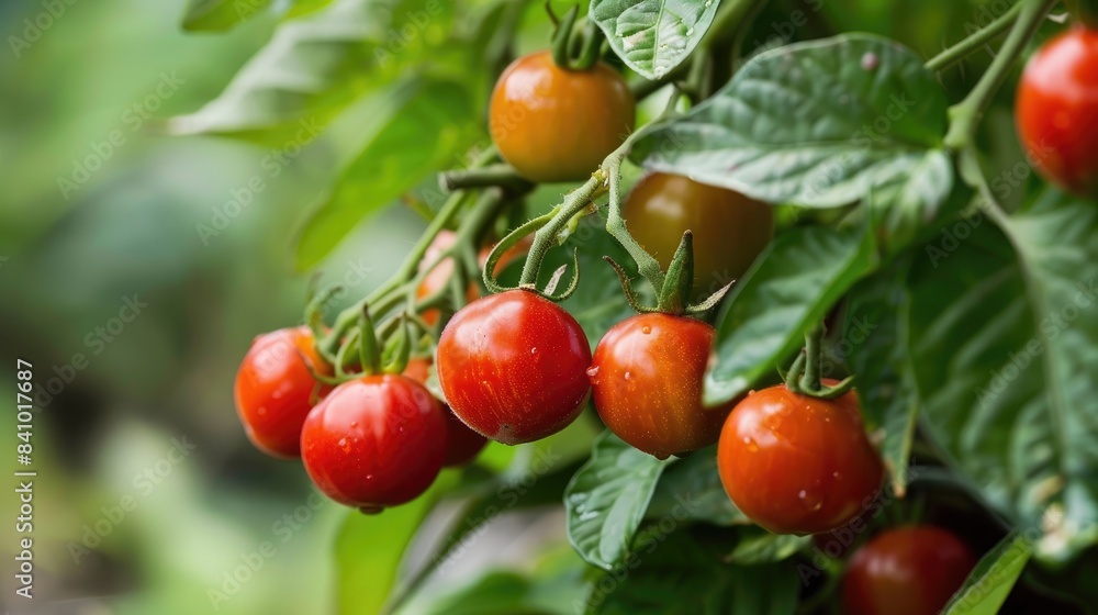 Obraz premium Tree Tomato s Red Fruits