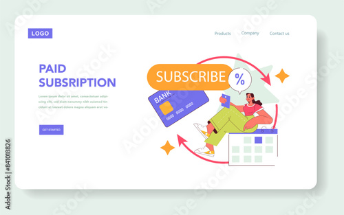 Loyalty Program And Reward. Flat Vector Illustration