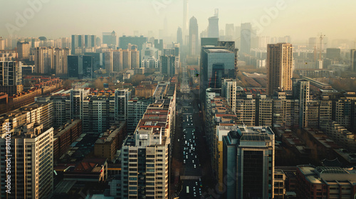 Urban buildings in Beijing