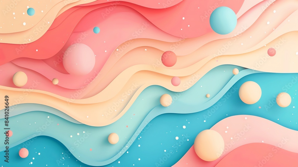 Pastel candy color background, abstract , 2D flat illustration, constructivism, no shadow, no gradation cute, Digital art Pastel candy color background, abstract , 2D flat illustration, constructivism, no shadow, no gradation cute, Digital art