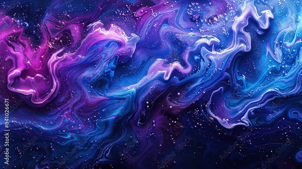Fluid Art: 3D Liquid Abstract Background with Splashing and Vibrant Colors Fluid Art: 3D Liquid Abstract Background with Splashing and Vibrant Colors
