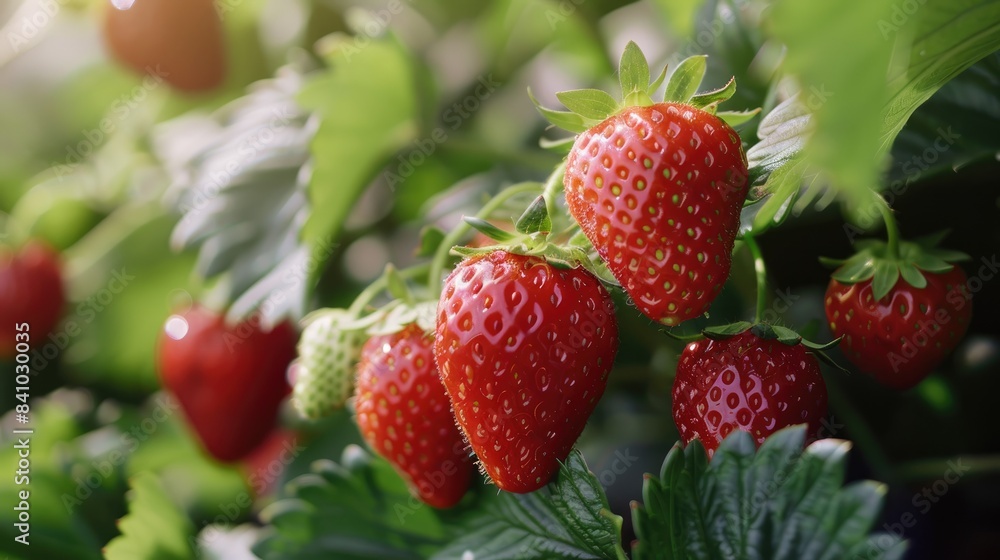 Crimson strawberry fruit Crimson strawberry fruit