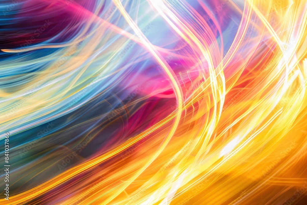 Light Abstract Motion Background - generative ai Light Abstract Motion Background - generative ai
