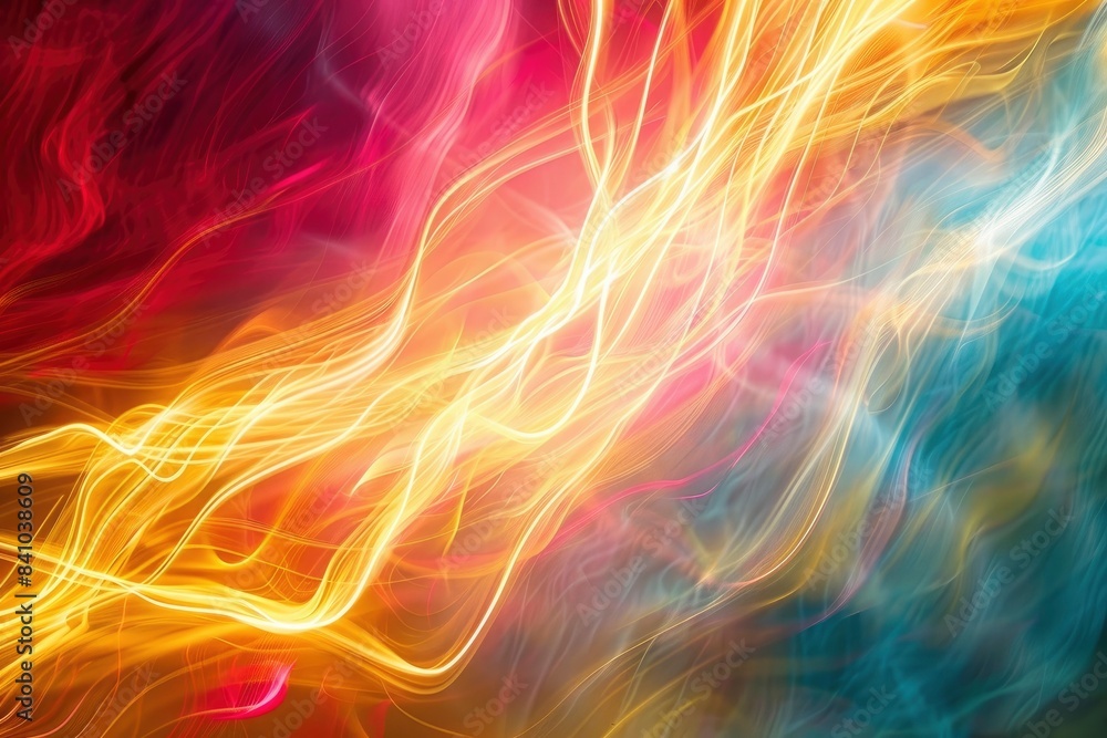 Light Abstract Motion Background - generative ai Light Abstract Motion Background - generative ai