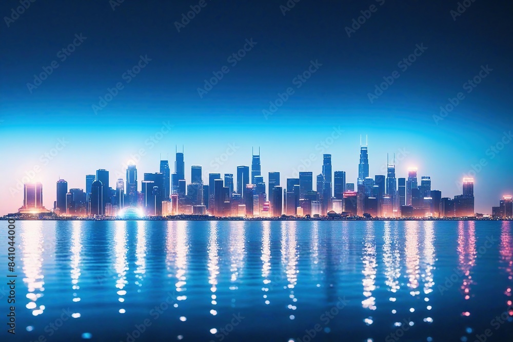 Naklejka premium Background of technological concepts