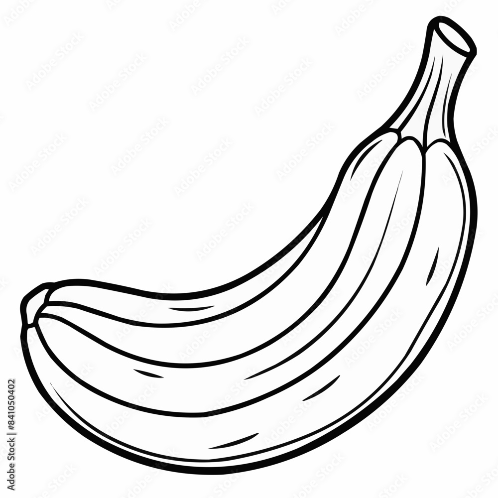 hand drawn vector illustration of a banana hand drawn vector illustration of a banana