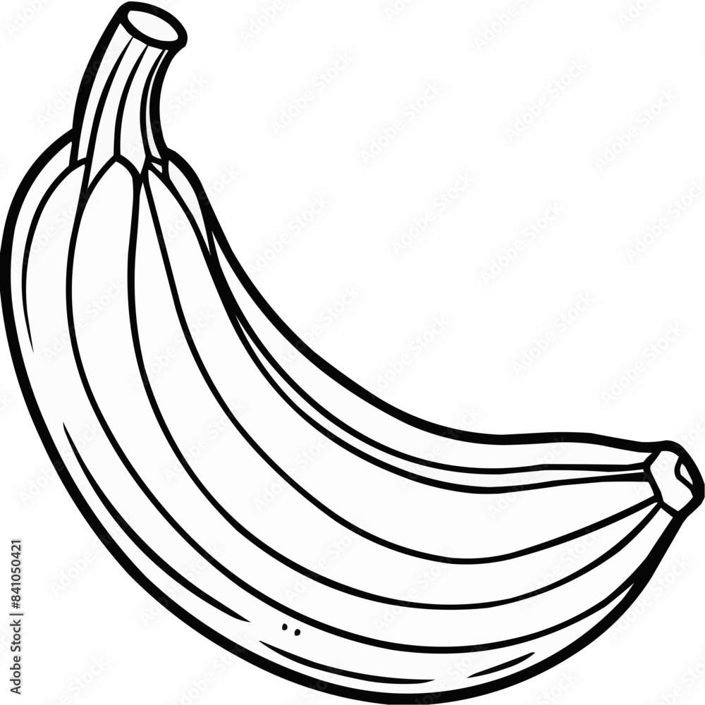 hand drawn vector illustration of a banana hand drawn vector illustration of a banana