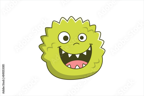 Troll Faces Flat Sticker Design