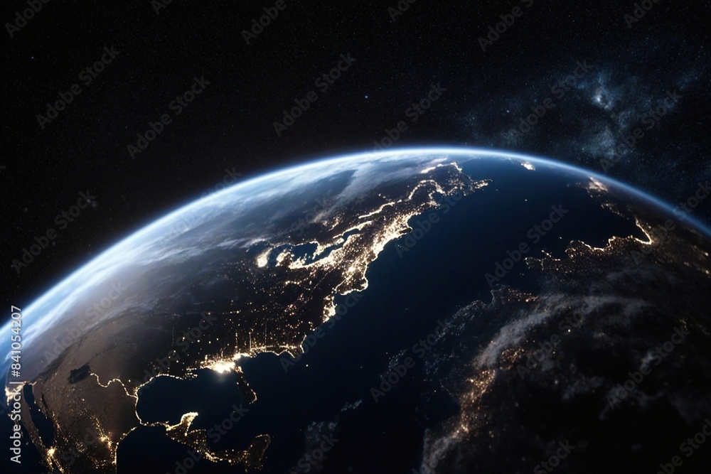 Obraz premium Background of technological concepts