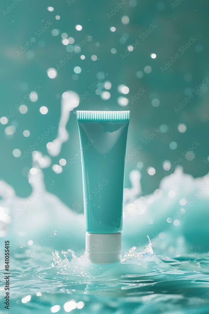 luxury mint toothpaste tube, professional photo,realistic photo,high ...