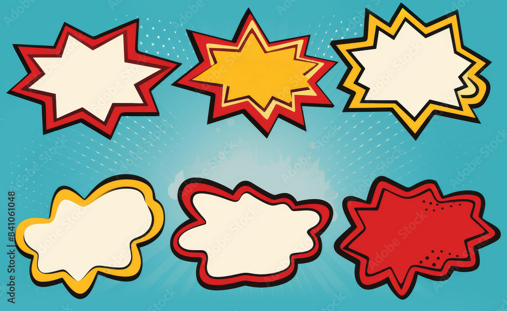 Retroinspired speech bubble vectors for vibrant designs. Perfect for eyecatching advertisements social media content. Retroinspired speech bubble vectors for vibrant designs. Perfect for eyecatching advertisements social media content.