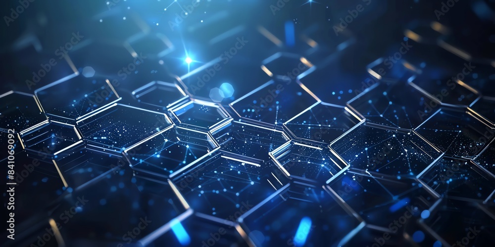 isolated hexagon hollogram platform, chemistry, UI, high tech,aspect ratio 2:1, banner, landing page, website background isolated hexagon hollogram platform, chemistry, UI, high tech,aspect ratio 2:1, banner, landing page, website background