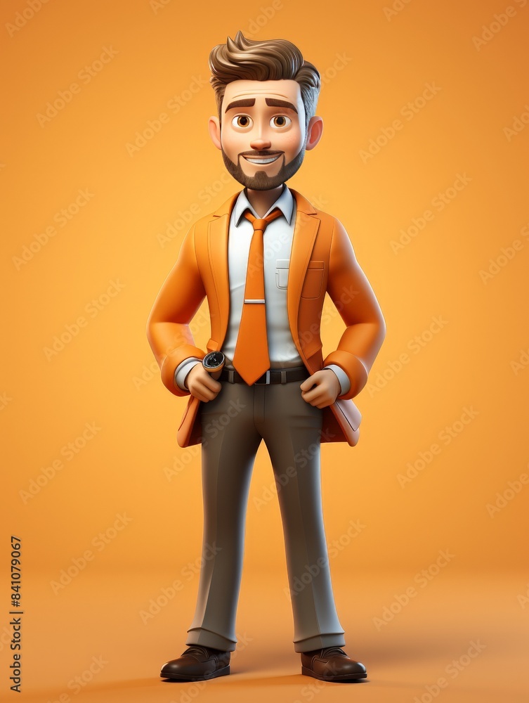Full Office Outfit on Vector Character Full Office Outfit on Vector Character