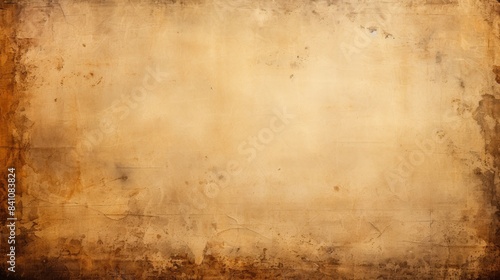 Vintage Paper Background Texture with Slightly Yellowed Appearance